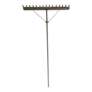 Early 20th Century Antique Hand-Made Rustic French Country Hay Rake