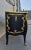 1960s 1990s Black and Gold Leaf Dresser Commode Chest of Drawers For Sale - Image 5 of 5