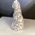 Add timeless elegance to your home with this Vintage Chinese Blue & White Floral Ceramic Cat Figurine. Beautifully crafted...