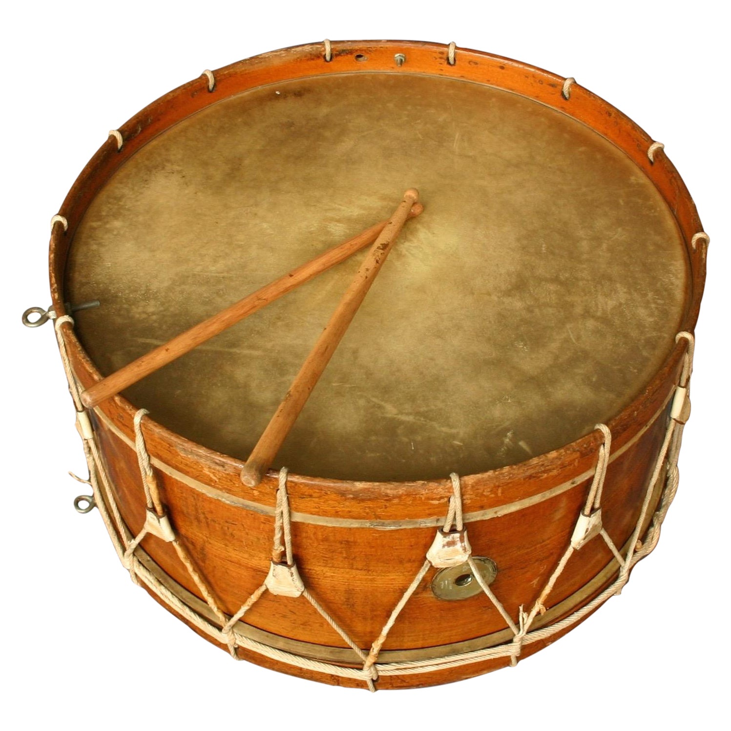 Antique Wooden Drum From Belgium Chairish