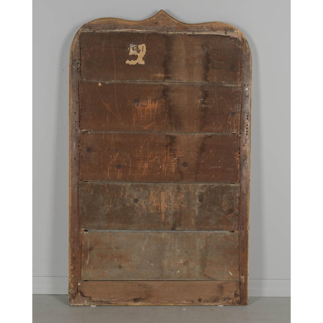 Gold 19th Century French Louis Philippe Gilded Mirror 32" X 52" For Sale - Image 8 of 9