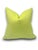 Traditional Chartreuse Linen Pillow Cover For Sale - Image 3 of 3