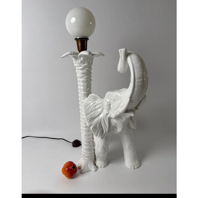 The White Elephant Table or Floor Lamp, Italy, 1970s For Sale - Image 14 of 18