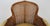 Vintage French Cane Upholstered Accent Carved Chair For Sale - Image 6 of 15