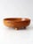 Mid 20th Century Vintage Footed Wood Bowl For Sale - Image 5 of 8