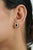 These art deco inspired stud earrings feature 1.46 carats of natural octagon-cut blue sapphires, set in 14K white gold....