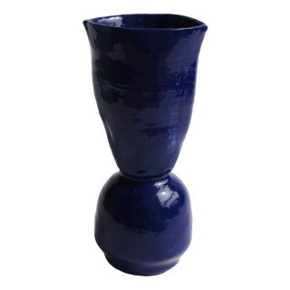 Mini Vase in Cobalt by Anja Marschal For Sale