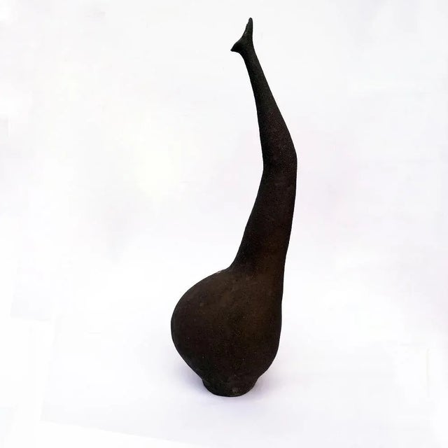 Mid-Century Italian Ceramic Sculpture by Roberto Rigon For Sale - Image 3 of 6