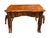 Wood Antique Inlaid Wooden Table with Carved Figurative Supports, 1890s For Sale - Image 7 of 7
