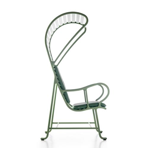 Green Gardenias Armchair with Pergola by Jaime Hayon for BD Barcelona For Sale - Image 4 of 11