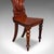 Antique Shield Back Hall Chair, Scottish, Walnut Reception Seat, Side, Victorian For Sale - Image 10 of 10