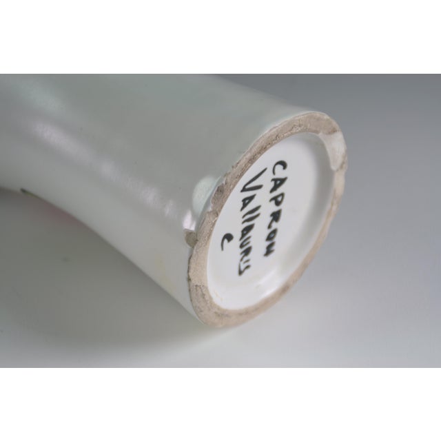 Large Ceramic Diabolo Vase by Roger Capron, France, 1950s For Sale - Image 9 of 15