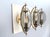 1960s Smoked Glass and Brass Wall Sconce attributed to Gino Paroldo, 1960s For Sale - Image 5 of 10