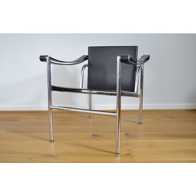 Bauhaus LC1 Armchair by Le Corbusier for Cassina, 1970s For Sale - Image 3 of 15