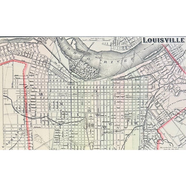 Original steel engraving by O. W. Gray from Gray's National Atlas, Philadelphia. Gray's National Atlas was one of the most...