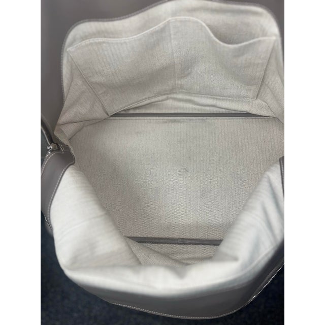 Hermes Bolide Bag Sikkim Relax 45 in Gray For Sale In Las Vegas - Image 6 of 12