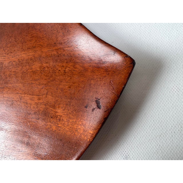 Vintage Caribcraft Mahogany Apple Snack Plates and Cups, Set of 13 For Sale - Image 15 of 15