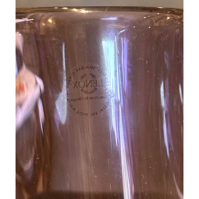 Lenox Organics Purple Art Glass Vase For Sale In Philadelphia - Image 6 of 9