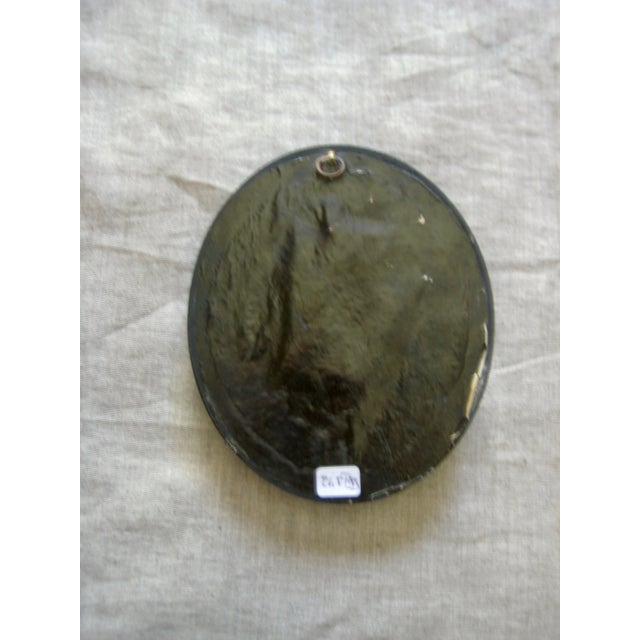 Black Mid 19th Century Napoleon III Meerscham Frame Representing Virgin Mary and Jesus For Sale - Image 8 of 8