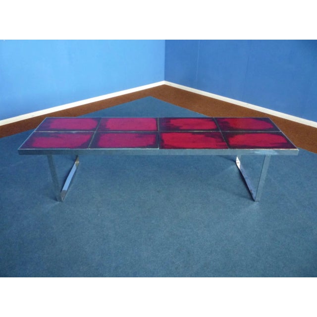 Very rare coffee table from the Schäffenacker Studio. from the first owner. This table was made at the request of a...