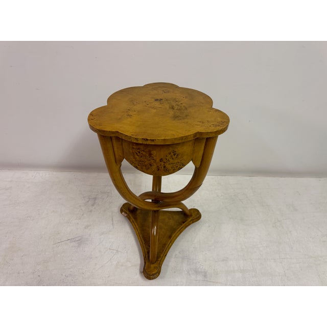 1920s Italian Burr Wood Occasional Table, 1920s For Sale - Image 5 of 14