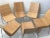 Wood Biagio Cisotti, Sandra Laube for Plank Millefoglie Chairs - Set of 6 For Sale - Image 7 of 13