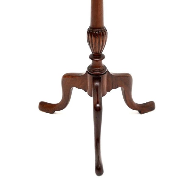 1930s Antique Georgian Inlaid Wine Table, 1930s For Sale - Image 5 of 6