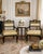 1960s Pair of Italian Hollywood Regency Empire-Style Black & Gold Lion-Head Armchairs For Sale - Image 12 of 12