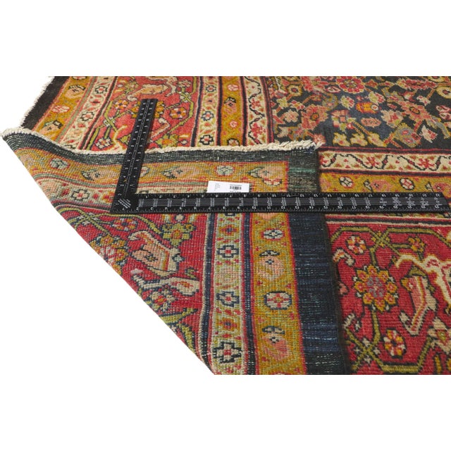 Late 19th Century Antique Persian Sultanabad Rug - 10'02 x 16'04 For Sale - Image 5 of 9