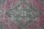 Textile 1970s Turkish Red Medallion Doormat Rug For Sale - Image 7 of 13