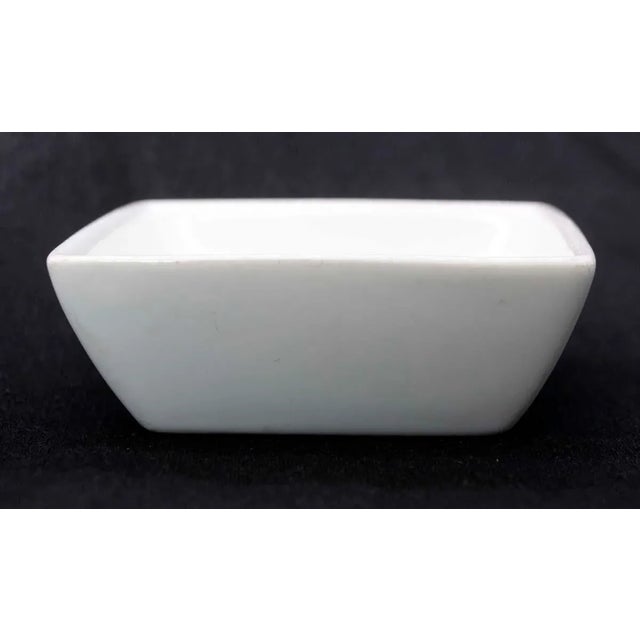 Waldorf Astoria Fortessa Fortaluxe Superwhite 4.5 Square Dip Dish For Sale - Image 4 of 7