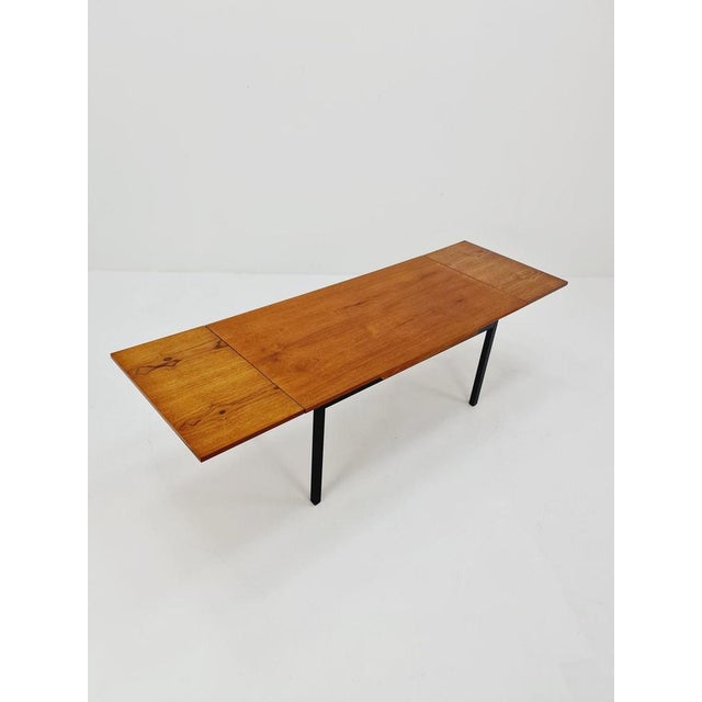 Vintage German Teak Extendable Dining Table, 1950s For Sale - Image 11 of 11