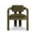 Double Arch Dining Chairs in Forest Green Cotton Velvet from Insidherland, Set of 6, in New conditions. Designed from 2000...