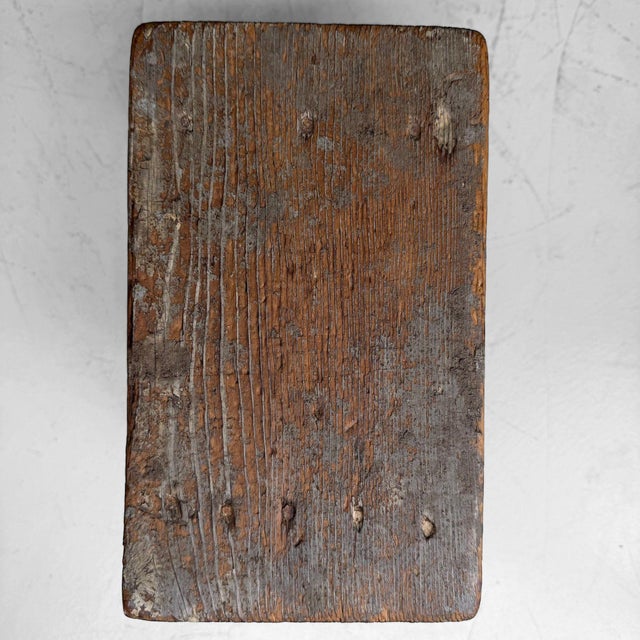 1950s Japanese Wooden Plant Stand, 1950s For Sale - Image 5 of 9