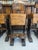 Brown 1970s Hand Carved Witco Bar and Bar Stool Set For Sale - Image 8 of 12