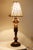 Figural Sculpture Cherub Lamp With Original Beaded Shade, Signed by Marco For Sale - Image 17 of 17