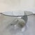 1970s 1970s Aluminum Propeller Coffee Table by Knut Hesterberg For Sale - Image 5 of 12