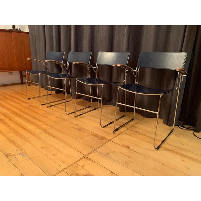 Sultana Chairs from Arrben, Italy, 1980s, Set of 4 For Sale - Image 18 of 18