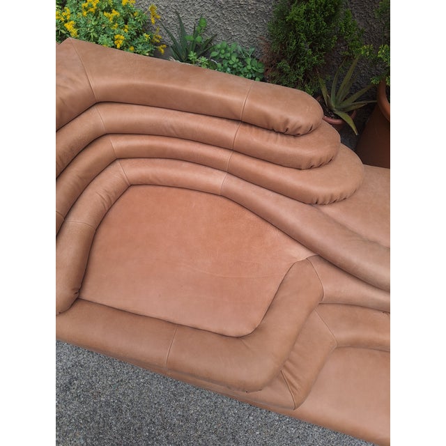 Modern Model DS1025 Modular Sofa in Brown Leather by Ubald Klug for de Sede, 2000s, Set of 2 For Sale - Image 6 of 11