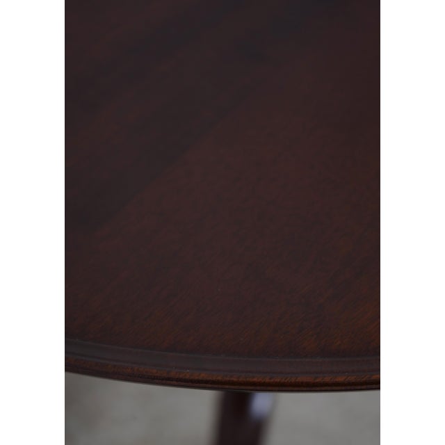 Stickley Stickley Colonial Williamsburg Wa 2004 Clawfoot Mahogany Table For Sale - Image 4 of 14