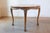 French 19th Century Carved Walnut Center Table with Original Variegated Marble For Sale - Image 4 of 9