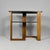 Italian modern rectangular coffee table in wood, 1970s Coffee table or console table made entirely of wood. It features a...