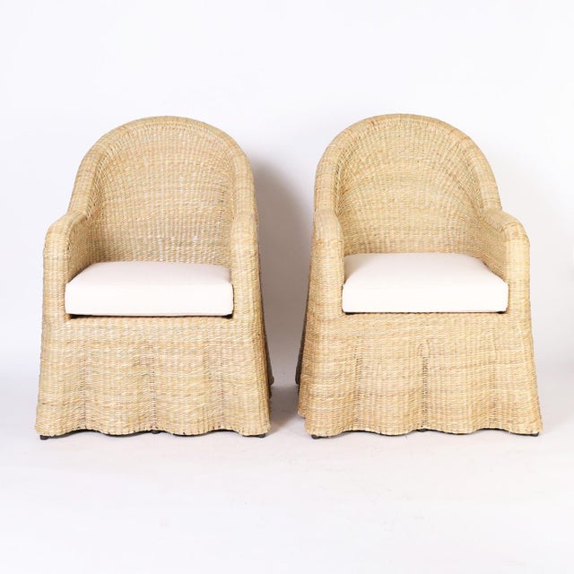 Ghost Drapery Armchair For Sale - Image 9 of 9