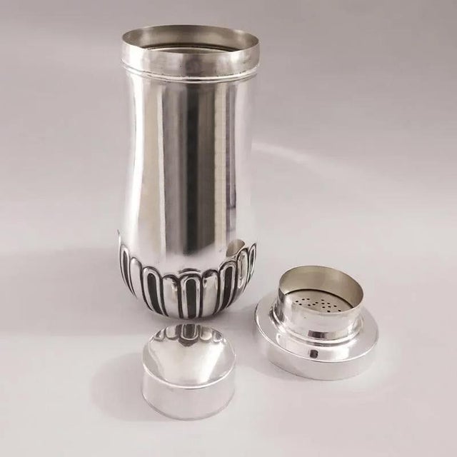 Stainless Steel Cocktail Shaker from Macabo, 1950s For Sale - Image 4 of 8