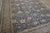 Textile 1880s Antique Navy Square Islimi Floral Finely Knotted Wool Persian Tabriz Rug For Sale - Image 7 of 9