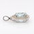Metal 4.9Ct Santa Maria Aquamarine Pendant With Natural Diamond Accents: 14k Gold For Sale - Image 7 of 8