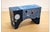 Solid and striking, this ceramic bench carries a deep grey-black ground, the reduction firing producing a surface that...