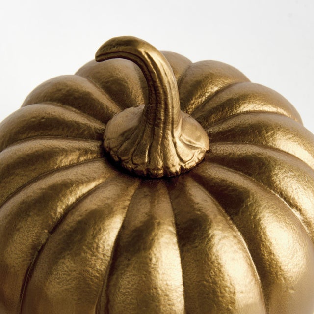 Modern Sculpted Pumpkins St/3 For Sale - Image 3 of 5
