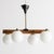 1960s Mid-Century Modern Pendant Light in Brass and Glass, Italy, 1960s For Sale - Image 5 of 5