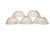 Art Deco Dessert Service from Niemen Glassworks, Poland, 1930s, Set of 5 For Sale - Image 9 of 11